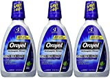 Orajel Antiseptic Mouth Sore Rinse, 16 Ounce (Pack of 3)