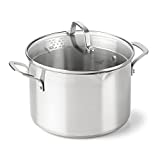 Calphalon Classic Stainless Steel Cookware, Stock Pot, 6-quart