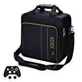 G-STORY Case Storage Bag for Xbox Series X Xbox Series S Console Carrying Case, Travel Bag for Xbox Controllers Xbox Games and Gaming Accessories, Included Silicone Cover Skin Protector