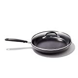 OXO Good Grips Nonstick Black Frying Pan with Lid, 12"