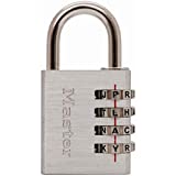 Master Lock 643DWD Set Your Own Word Combination Lock 1-9/16 in. Wide