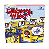 Hasbro Gaming Guess Who? Board Game with People and Pets, The Original Guessing Game for Kids Ages 6 and Up, Includes People Cards and Pets Cards