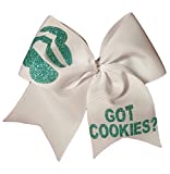 Cheer Bows White Got Cookies? Girl Scouts Hair Bow