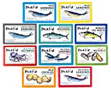 Matiz Seafood Variety Pack Sampler |10 pack|, 1 can each of Matiz Seafood Line
