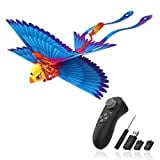 HANVON Go Go Bird Flying Toy,Mini RC Flying Bird Helicopters,Bionic Flying Bird,Mini Drone-Tech Toy,Remote Control Flying Toys,Easy Indoor Outdoor Small Flying Toys for Kids, Boys and Girls,Blue