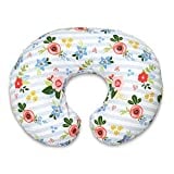 Boppy Original Nursing Pillow and Positioner, Blue Pink Posy, Cotton Blend Fabric with allover fashion