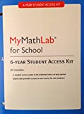 MyMathLab for School, Single Student, 6-yr. Access