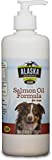 Alaska Naturals - Wild Salmon Oil Formula for Dogs - Omega-3 with DHA and EPA - Nutritional Supplement for Healthy Skin, Shiny Coat - Reduces Shedding - No Artificial Additives - 15.5oz Pump Bottle