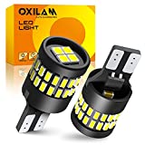 OXILAM 912 921 LED Bulbs, Backup Light Bulbs for Car Reverse Light, 300% Higher Brightness 6000K White, Mini Size Non-polarity Canbus Error Free T15 906 W16W Bulb, Pack of 2