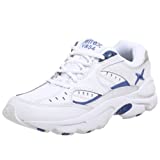 Apex Women's Rhino Runner-X Last Sneaker, White/Periwinkle, 9 Medium US