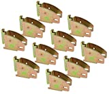 Mytee Products (10 Pack) E Track Wood Holders Beam Socket Enclosed Trailer Truck Van Toy Hauler Cargo