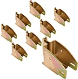 E Track 1845 Beam Socket for Cargo Control, Shelf Brackets, Lofts Inside of Trailers - 8 Pack