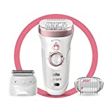 Braun Epilator Silk-épil 9 9-720, Hair Removal for Women, Wet & Dry, Womens Shaver & Trimmer, Cordless, Rechargeable