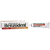 Benzodent Dental Pain Relieving Cream Topical Anesthetic, No Artificial Color & Flavors