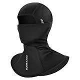 ROCKBROS Balaclava Ski Mask for Men Cold Weather Windproof Breathable Neck Gaiter Skiing Cycling Motorcycle Mask Black