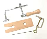 Jewelers Saw Frame Bench Pin and Saw Blades Jewelry Kit Saw Frame Saw Blades And Pin