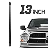 Rydonair Antenna Compatible with 2012-2022 Dodge Ram 1500 | 13 inches Flexible Rubber Antenna Replacement | Designed for Optimized FM/AM Reception