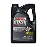 Castrol Edge High Mileage 10W-30 Advanced Full Synthetic Motor Oil, 5 Quarts