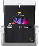 Airplane Pockets Airplane Tray Table Cover | Seat Back Organizer & Storage for Personal Items | Clean, Convenient, Expandable Pockets | Sanitary Travel Essentials for Flying | Media Pouch