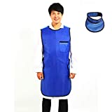 Techtongda M Size X-Ray Protection Apron Protective Lead Vest with Thyroid Shield 0.35mmPb