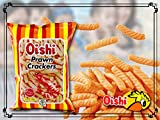Oishi Prawn Crackers Original Flavor, 90g each, pack of 3