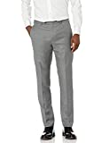Amazon Brand - Buttoned Down Men's Slim Fit Super 110 Italian Wool Suit Dress Pant, Light Grey, 40W x 29L