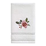 Avanti Linens Spring Garden Collection, Fingertip Towel, Ivory