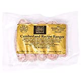 MeatCrafters Cumberland Banger English Breakfast Pork Sausage, Minimally Processed, No Artificial Ingredients, 40oz (4-Pack, 20 Total Links)