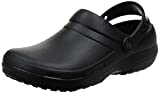 Crocs Unisex Men's and Women's Specialist II Clog | Work Shoes, Black, 12 US