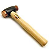 Thor 2 Copper & Rawhide Faced Hammer/Hide Mallet Dead Blow TE351