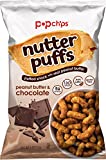 popchips Nutter Puffs Peanut Butter & Chocolate 4 Oz Bags (Pack Of 12)