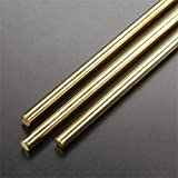 K & S PRECISION METALS 1165 1/4" x 36", Brass Round Rod.