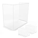 [10PACK] Polypropylene(PP) Portable Protective Panel, Best Partition Protector for Classroom, Sneeze Guard Desk Shield, Table or Countertop, Plexiglass Shield, Transparent Ratio is 75% (10 Pack)