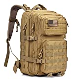 REEBOW GEAR Military Tactical Backpack Large Army 3 Day Assault Pack Molle Bag Backpacks…