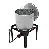 Loco Cookers LCTSK100 Stainless Steel 100 Quart Outdoor Cooking and Boiling Kit for Crawfish and Seafood Boils