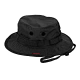 Rothco Vintage Boonie Hat, Black, 7.5
