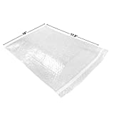 UBOXES Bubble Out Bags 15" x 17.5" Clear Protective Wrap Cushioning Pouches Self Sealing Pack of 25. Protective Secure Cushioning for Any Fragile Items During Any Move.