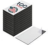 kedudes Self Adhesive Business Card Magnets, Peel and Stick, Great Promotional Product, Value Pack of 100