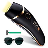 At-Home IPL Hair Removal for Women & Men, Permanent Laser Hair Removal Device for Face, Upper Lip, Chin, Bikini, Leg and etc