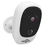 Hiseeu Security Camera Battery, 2K Wireless Security Camera Outdoor Indoor for Home Surveillance, Color Night Vision, Siren, 2-Way Audio, AI Motion Detection, CloudEdge App