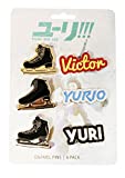Yuri On Ice Collectible Enamel Set| 6 Pack Collector’s Edition