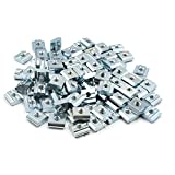 HONJIE M6 Metric Carbon Steel Tee Nuts Sliding T Nut for 3030 Aluminum Profiles-50pcs