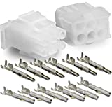 Molex -3 Complete Set - (6 Circuit) w/14-20 AWG, Wire Connector - 2.13mm D, Latch Lock, MLX