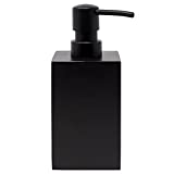 Yew Design Black Soap Dispenser for Bathroom (Square) Hand Soap Dispenser for Kitchen