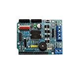 Ximimark L298P Shield R3 DC Motor Driver Module 2A H-Bridge 2 Way for Arduino UNO 2560 (1 Pcs)