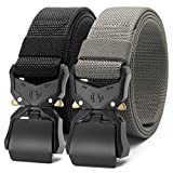 CHAOREN Tactical Work Belt 1.5", Casual Military Heavy Duty Web Belts for Men with Gift Box