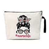 Nurse Life Cosmetic Bag, Gifts for Nurse Practitioners, Nurse Graduation Gift, Registered Nurse Appreciation Gift, Nursing School Nurse Practitioner Supplies,Nurse Birthday Gift, Christmas gift