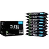 DUDE Wipes Flushable Adult Wipes - 8 Pack, 336 Wipes - Unscented Moist Wet Wipes with Vitamin-E & Aloe for at-Home Use - Septic and Sewer Safe