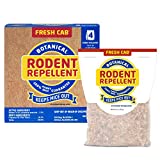Fresh Cab Botanical Rodent Repellent 48 Scent Pouches - EPA Registered, Keeps Mice Out