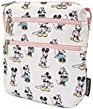 Pastel Minnie Mickey AOP Nylon Passport, Multi, 8 inches x 9 inches x 1.25 inches